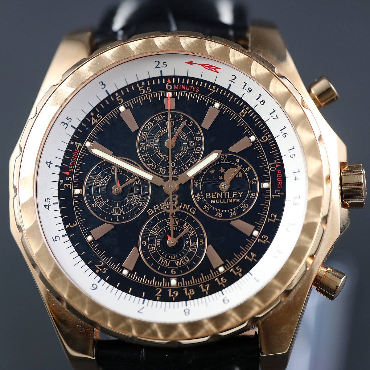 Breitling Bentley Mulliner Perpetual Calendar – Rose Gold – Ref