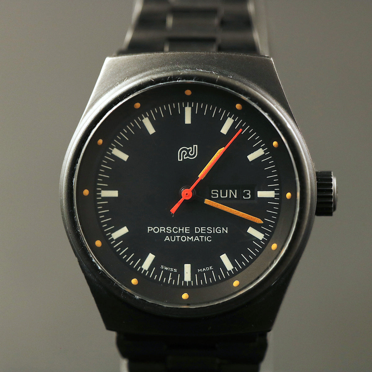 Porsche Design 7050S day/date with automatic movt in stainless