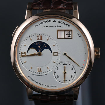 A Lange & Sohne – Grande Lange 1 Phases de Lune with Ref 139.032 in Pink Gold – Cal L095.3 - FULL SET