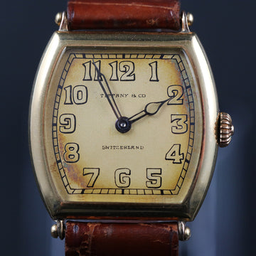 Tiffany Agassiz vintage watch – 18K YG – 1920’s