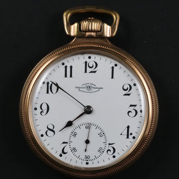Ball Watch Cleveland – Official Railroad – 10K YGF – 51mm -1930’s