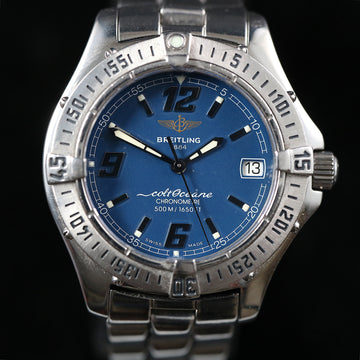 Breitling Colt Oceane - A57350 - blue dial - SS – Quartz – 33mm