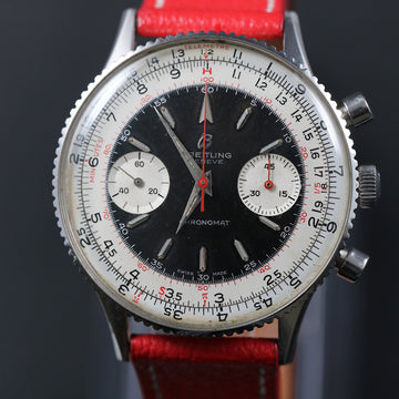 Breilting Chronomat 808 panda dial with Venus caliber 175 from 1966