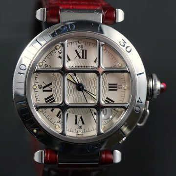 Cartier Pasha 150th anniversary – LE 1244/1847 – Ref W3102255 – SS – 1997 – Full Set