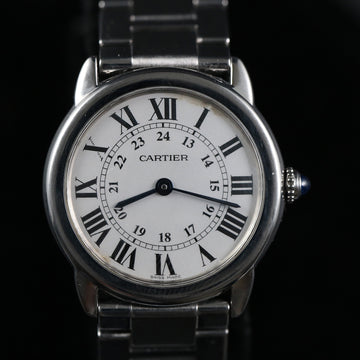 Cartier Ronde Solo with ref 3601 – SS – Quartz – 29mm