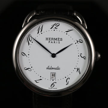 Hermes Arceau AR4.810 - SS – White dial – Cal ETA2892-A2 – 41mm