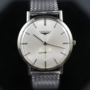 Longines Calatrava style with Cal Longines 19.4 in 14K WG – 1966 - Serviced