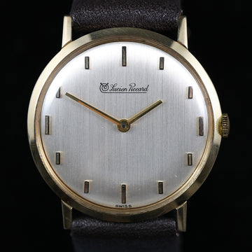Lucien Piccard – Calatrava Style – 14K YG – 33mm - Serviced