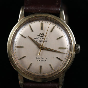 Movado Kingmatic Sub Sea – Ref 40531 - Cal 531 - 14K YG – 1960’s - Serviced