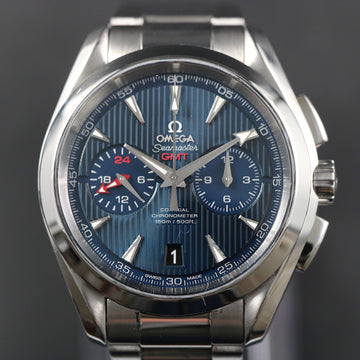Omega Seamaster Aqua Terra GMT Co-Axial - Ref 21110435203001 – 03/2016 – Mint - Full set