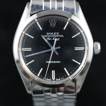 Rolex Oyster Perpetual Precision Air King ref 5500 – SS – Black dial - 1978