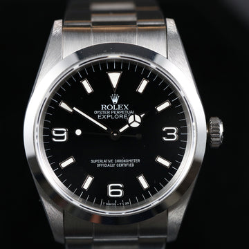Rolex Oyster Perpetual Explorer with ref 14270 in SS from 1996 – Full Set – 1 owner