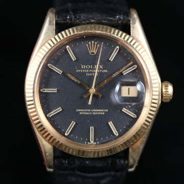 Rolex Oyster Perpetual Date 14K YG - Ref 1503 - Cal 1570 – 1970 - Serviced