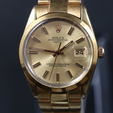 Rolex Oyster Perpetual Date Gold Plated - Ref 15505 - Cal 3035 – 1984