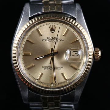 Rolex Oyster Perpetual Datejust SS/Gold – Ref 1601 – 1974 – 1 owner
