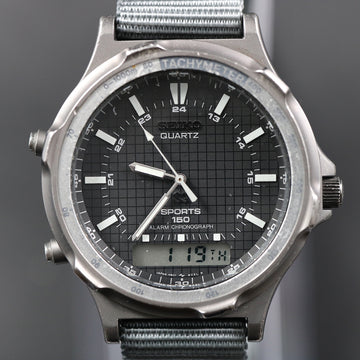 Seiko Sport 150 – Ref H601-8020 Chronograph – Quartz – 1986 - Full Set