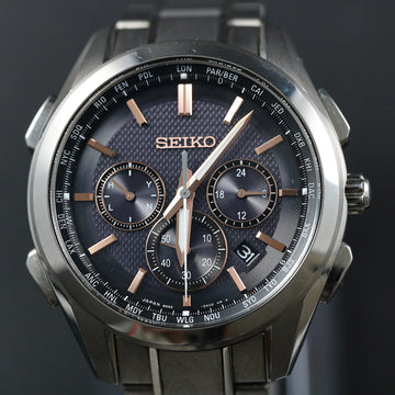 Seiko Radio Wave Control World Time Solar – Titanium – 8B92 OACO