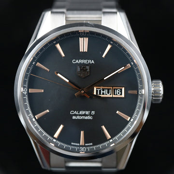 Tag Heuer Carrera  Calibre 5 – Ref WAR201C-1 – SS – 41mm
