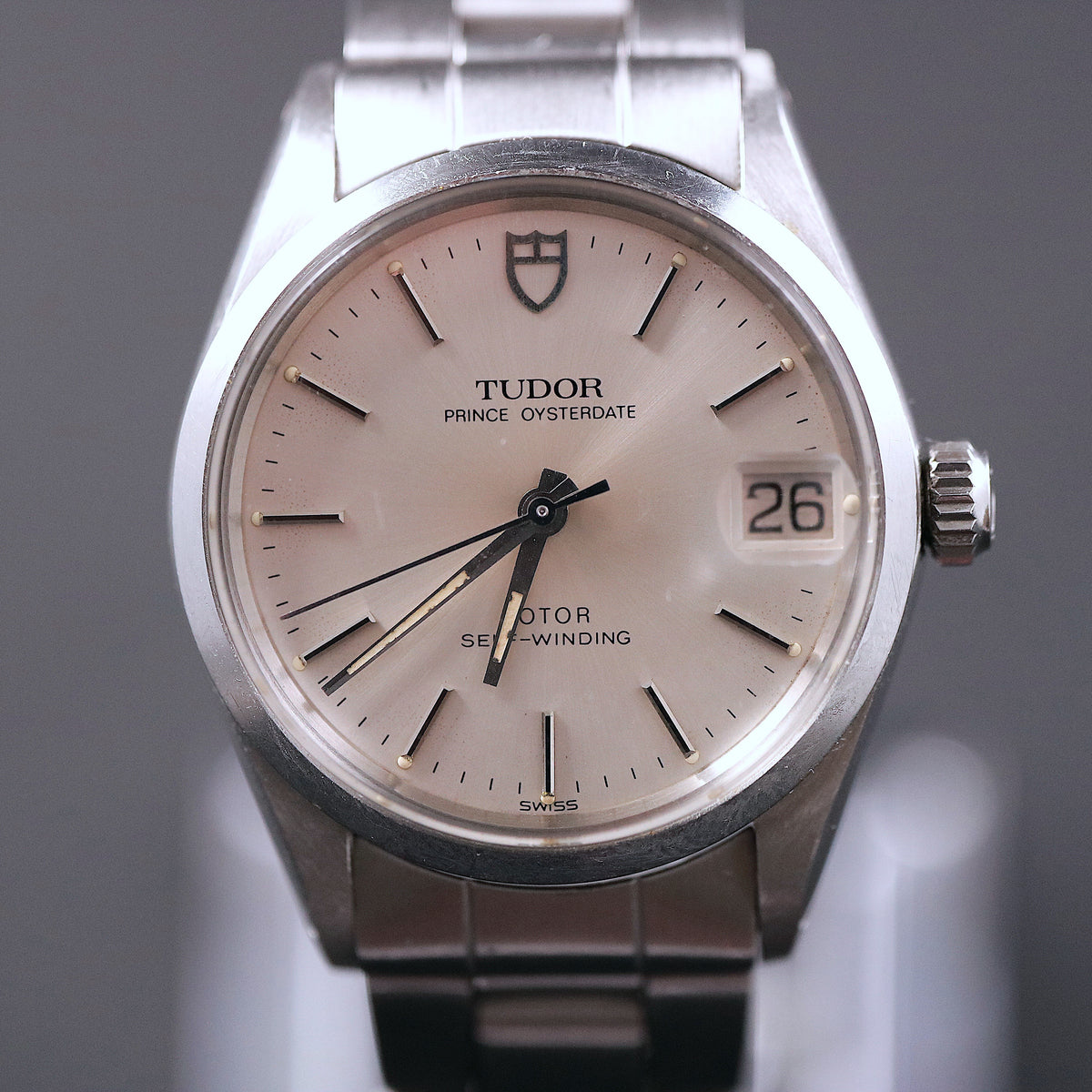 TUDOR Prince Oyster Date 74310N Date Silver Dial Automatic Boy\'s Watch_955340 Tudor Oyster Prince Date-Day Silver Dial Watch – Mayfair Watch main image 3
