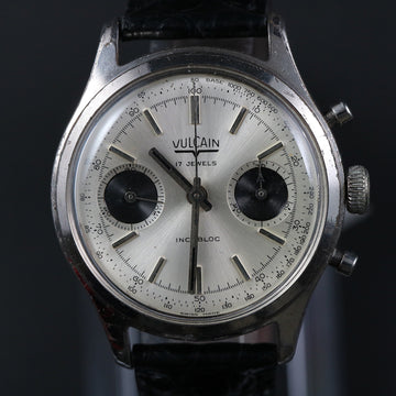Vulcain 36.50mm chronograph with Panda dial and Valjoux 7733 from the 1970’s - Serviced
