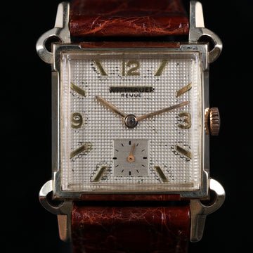 Wittnauer Revue tank – 14K YG – Cal Revue 76 - Serviced