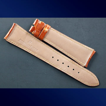 Audemars Piguet NOS brown alligator strap