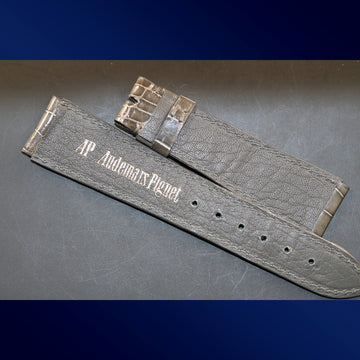 Audemars Piguet NOS Grey alligator strap