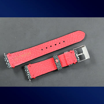 Gray Stingray Handmade Aaron Bespoke strap “Montreal”