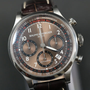 Baume & Mercier Capeland chronograph – Ref 65687 – SS – Cal ETA 7753 – Full Set