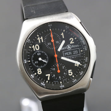 Bell & Ross 300-S Space 3 Chrono – SS – Valjoux 7750 – 41mm - Serviced