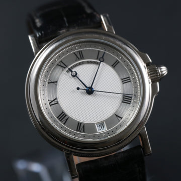 Breguet Ref 3400 – Horloger de la Marine in 18K white gold – 35.5mm – Full Set