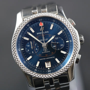 Breitling Bentley Mark VI – Ref P2636212 – Chronograph – SS and platinum 2007 - Full set