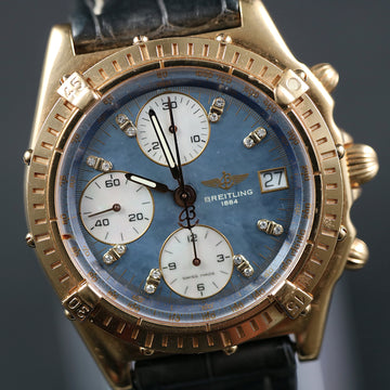 Breitling Chronomat Automatic – MOP - Rose Gold - Ref H13048 – Full Set