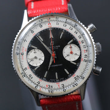 Breilting Chronomat 808 panda dial with Venus caliber 175 from 1966