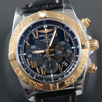 Breitling Chronomat 44 – Ref CB0110 – SS and Gold – Full Set