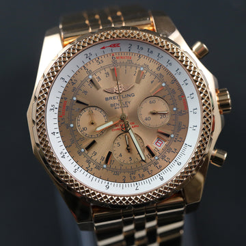 Breitling Bentley Motors – Ref H25362– 18K Rose Gold – LE 48/50 – Cal 25B – Full Set - Serviced
