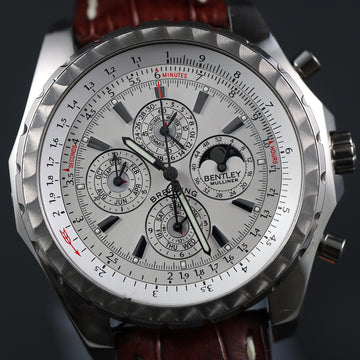 Breitling Bentley Mulliner Perpetual Calendar – White Gold – Ref J2936212 – Full Set
