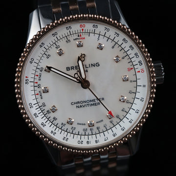 Breilting Navitimer Automatic – Ref U17395 - 35mm – MOP dial - Cal 17 – 2020 - Full set