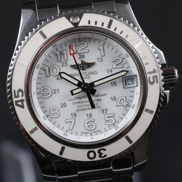 Breitling Superocean II - Ref A17312D – BTQ Zermatt -Cal 17 – Full Set