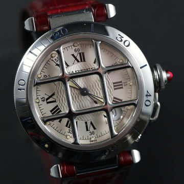 Cartier Pasha 150th anniversary – LE 1244/1847 – Ref W3102255 – SS – 1997 – Full Set