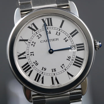 Cartier Ronde Solo with ref 2934 – SS – Quartz – 36mm