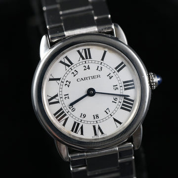 Cartier Ronde Solo with ref 3601 – SS – Quartz – 29mm
