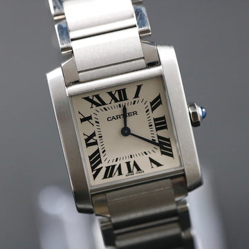 Cartier Tank Francaise – Ref 3751 – SS – Medium size – Full Set - 2021