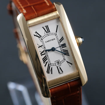 Cartier Tank Americaine – Ref 2483 – 18K YG