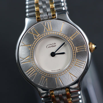 Cartier Must de Cartier 21 in stainless steel and gold - quartz movt – 31mm