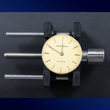 Girard Perregaux dial with crown and ETA movement