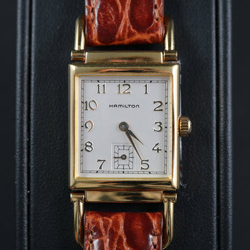 Hamilton tank NOS – Ref 6272 - Gold filled – Quartz – 1990’s