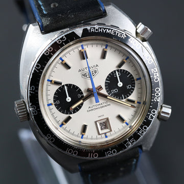 Tag Heuer Autavia Jo Siffert – Ref 1163T – Cal 11 – SS – 1970’s - Serviced