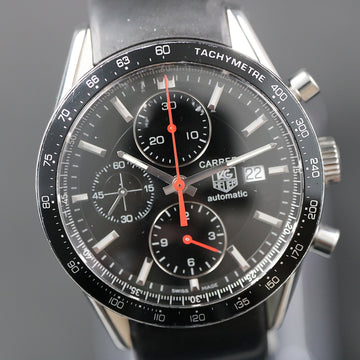 Tag Heuer Carrera Chronograph CV2014-1 Cal 16 in stainless steel – Full Set