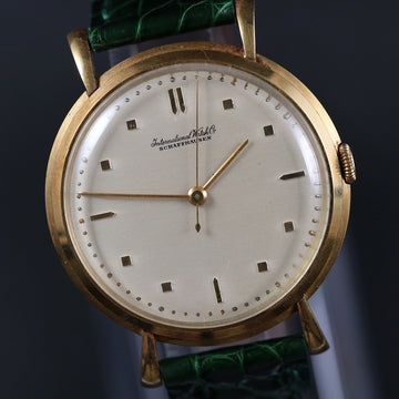 IWC - International Watch Co – 18k solid yellow gold with caliber C89